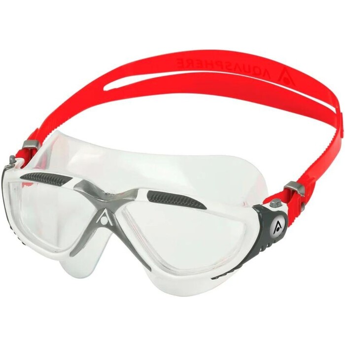 2024 Aquasphere Mscara De Natacin Vista MS5600915LC - Transparente / Roja